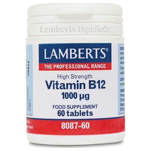 Vitamina B12 1000 µg - Lamberts - 60 comprimidos
