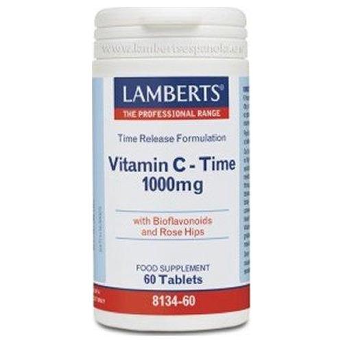 Vitamina C - Liberación Sostenida 1.000 mg - Lamberts - 60 comprimidos