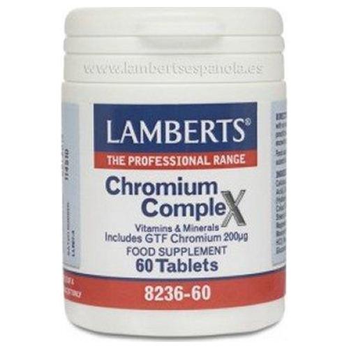 Chromium Complex - Lamberts - 60 comprimidos