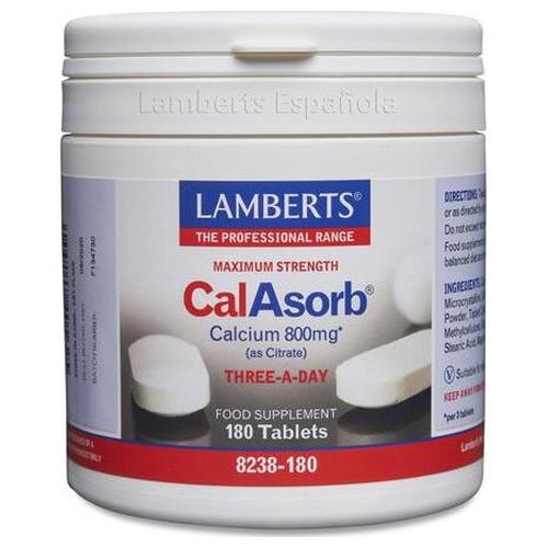 CalAsorb - Lamberts - 180 tabletas