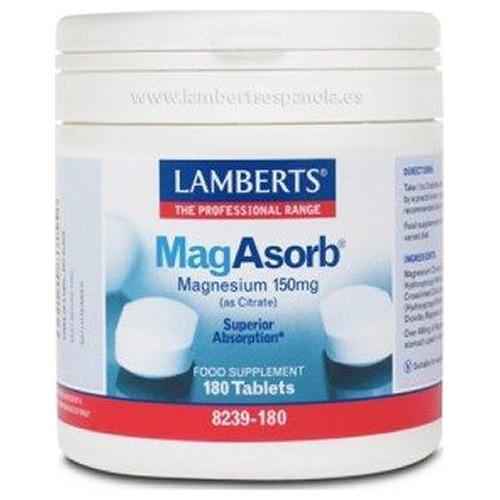 MagAsorb - Lamberts - 180 comprimidos