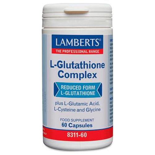 L-Glutationa Complex - Lamberts - 60 cápsulas