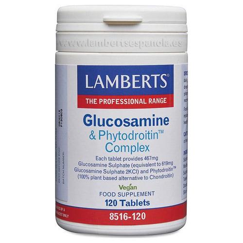 Glucosamina y Phytodroitin Complex - Lamberts - 120 comprimidos