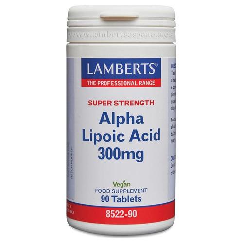 Ácido Alfa Lipoico 300 mg - Lambert - 90 Tabletas
