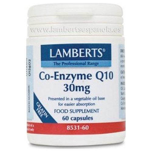 Co-Enzima Q10 30 mg - Lamberts - 60 Cápsulas