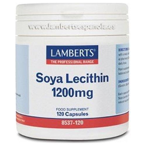Lecitina de Soja 1.200 mg - Lamberts - 120 perlas