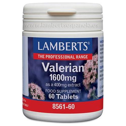 Valerian - Lamberts - 60 comprimidos