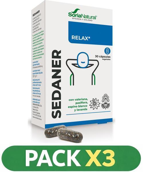 Pack 3 29-C Sedaner XXI - Soria Natural - 30 cápsulas