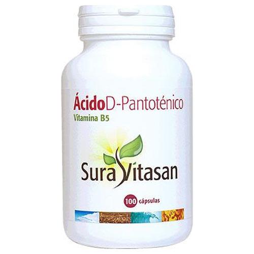 Ácido Pantoténico - Sura Vitasan - 100 cápsulas