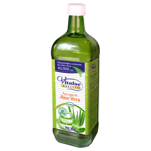Vitaloe Quality - Puro Jugo de Aloe Vera Ecológico - Tongil - 1 litro