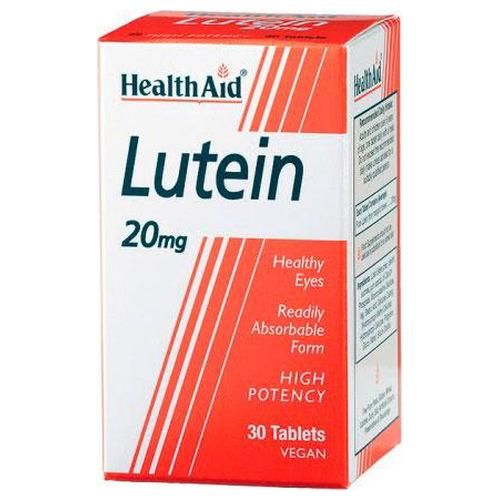 Luteína 20 mg - HealthAid - 30 comprimidos