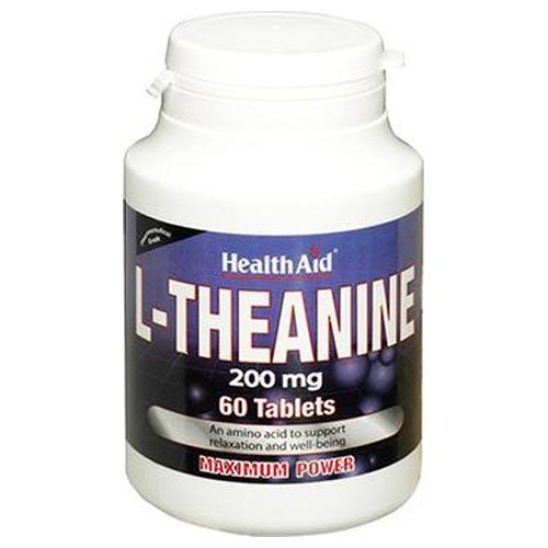 L-Teanina 200 mg - HealthAid - 60 comprimidos