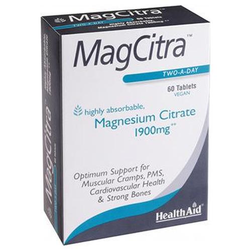 MagCitra - HealthAid - 60 comprimidos
