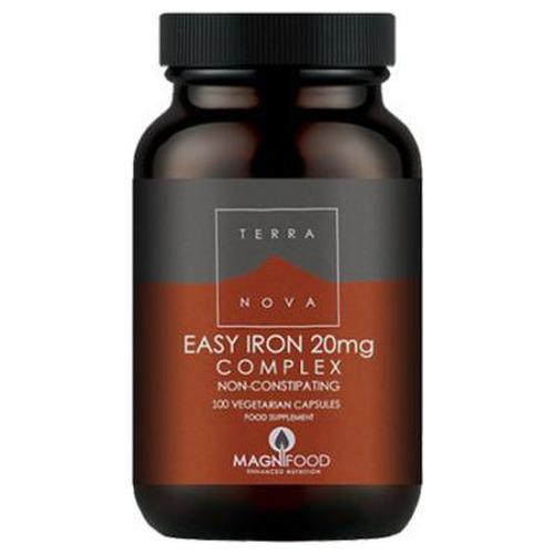 Hierro Bisglicinato 20 mg Complex - Terranova - 100 cápsulas
