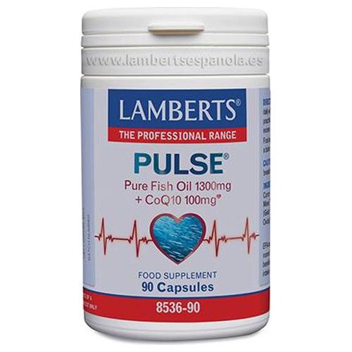Pulse - Omega 3 + Q10 - Lamberts - 90 cápsulas