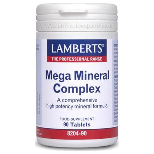 Mega Mineral Complex - Lamberts - 90 comprimidos