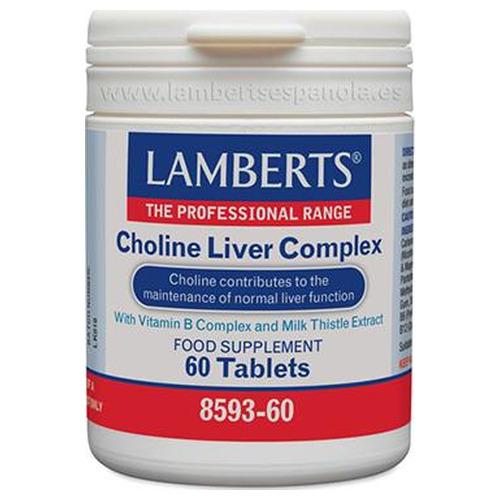 Choline Liver Complex - Lamberts - 60 comprimidos