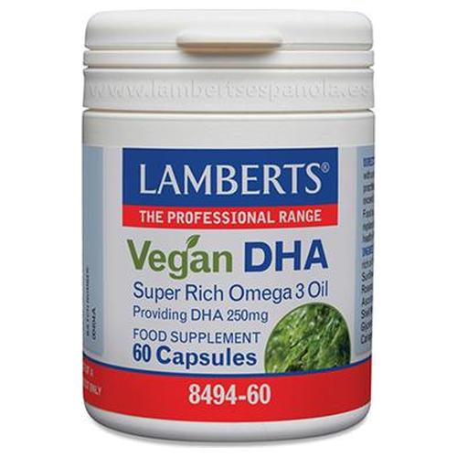DHA Vegano - Lamberts - 60 cápsulas