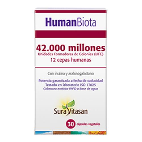 Human Biota - Sura Vitasan - 30 cápsulas