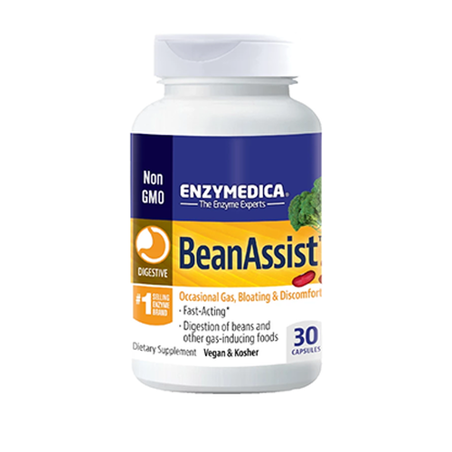 Beanassist - Enzymedica - 30 cápsulas vegetales