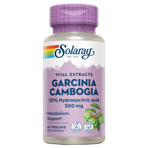 Garcinia Cambogia 500 mg. - Solaray - 60 cápsulas