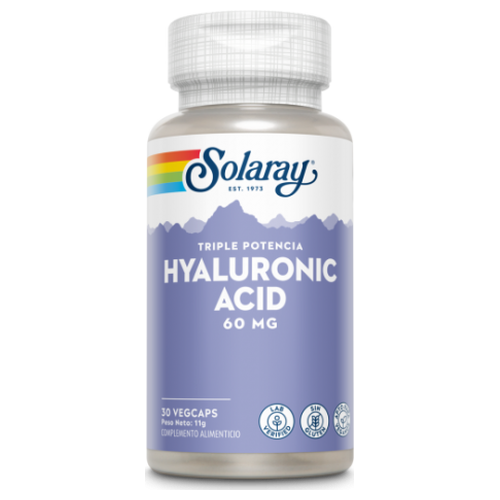 Hyaluronic Acid 60 mg. - Solaray - 30 cápsulas