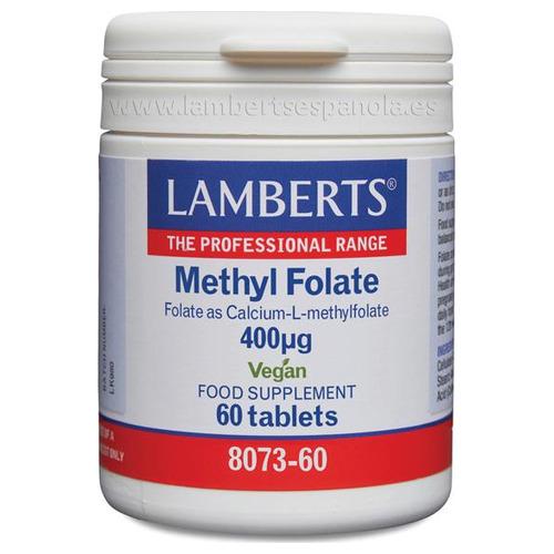 Methyl Folate 400 mcg - Lamberts - 60 comprimidos
