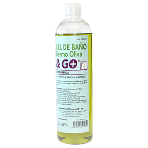 Gel de Baño Con Aceite de Oliva & Go - Pharma & Go - 750 ml.