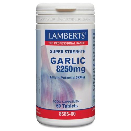 Ajo 8.250 mg - Lamberts - 60 comprimidos