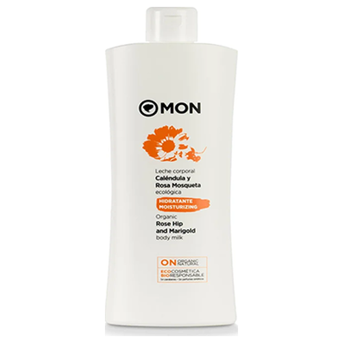 Leche Corporal Rosa Mosqueta y Caléndula ECO - MON - 500 ml.