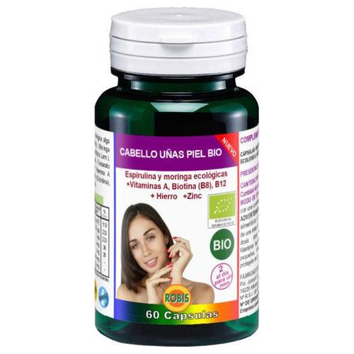 Cabello, Uñas, Piel BIO - Robis - 60 cápsulas