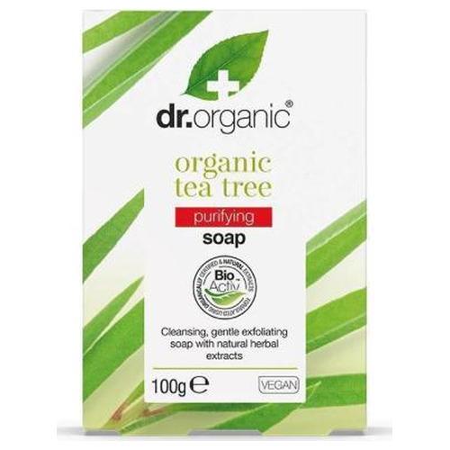 Jabon en Pastilla  Arbol de Te - Dr. Organic - 100 gramos