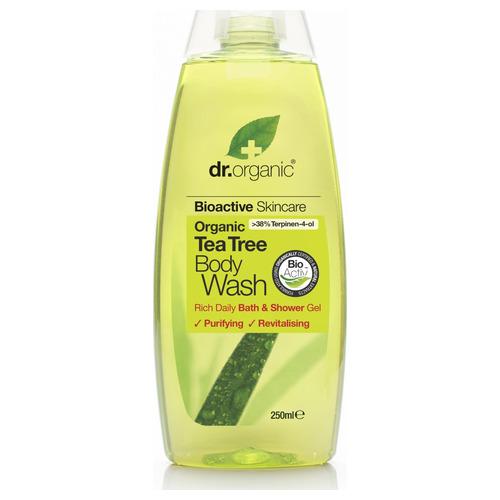 Gel de Ducha de Arbol de Te - Dr. Organic - 250 ml.
