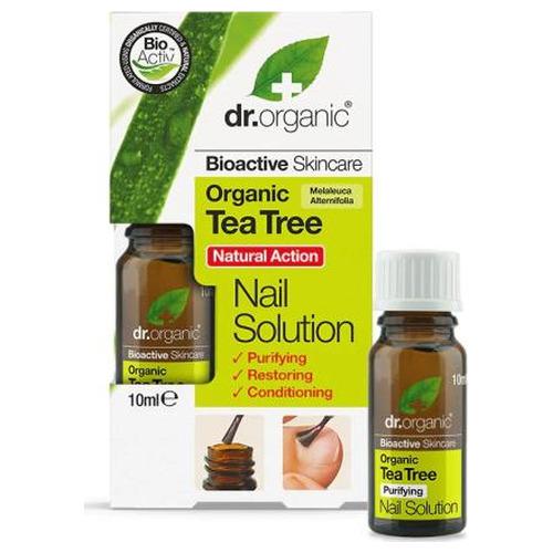 Solucion Para Uñas de Arbol de Te - Dr. Organic - 10 ml.