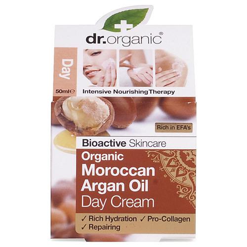 Crema de Dia de Aceite de Coco - Dr. Organic - 50 ml.