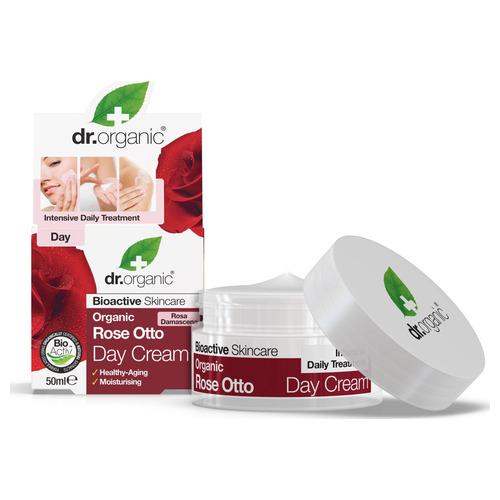 Crema de Dia Rose Otto - Dr. Organic - 50 ml.