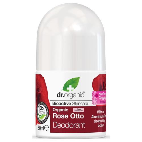 Desorante Rose Otto - Dr. Organic - 50 ml.