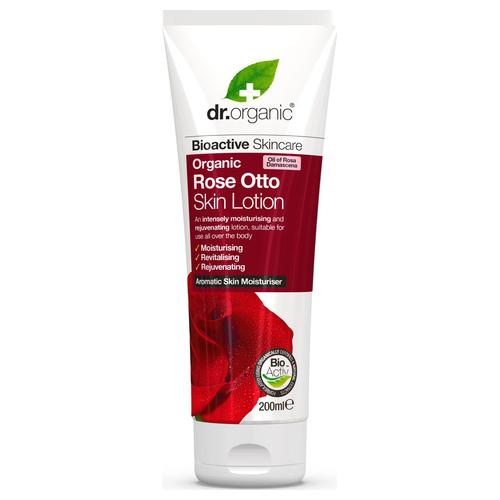 Locion Corporal Rose Otto - Dr. Organic - 200 ml.