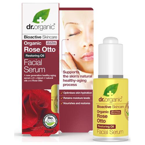 Serum Facial Rose Otto - Dr. Organic - 30 ml.