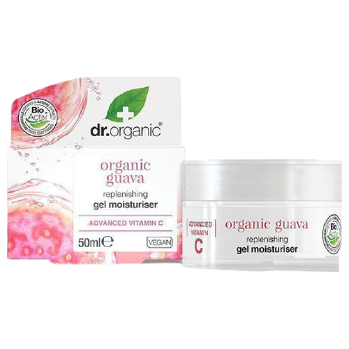 Crema Hidratante de Guayaba - Dr. Organic - 50 ml.