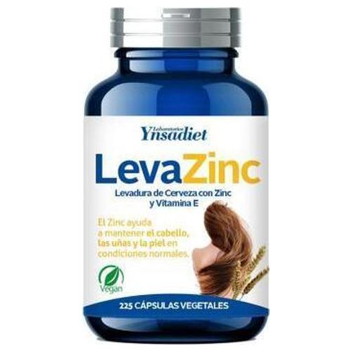 Levazinc(Levadura Viva 350 mg.) - Ynsadiet - 225 cápsulas