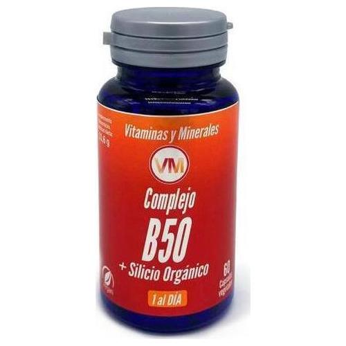 Complejo B50 + Silicio Orgánico - Ynsadiet - 60 cápsulas