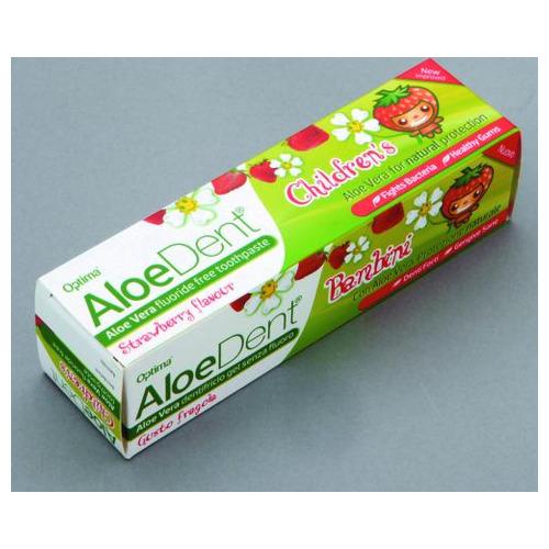 Dentifrico Aloe Vera Niños Sin Fluor 50 Ml