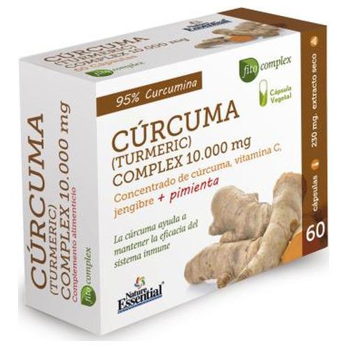 Curcuma 10.000 Mg Jeng + Pimienta + C  60 Vcaps