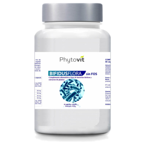 Bifidusflora sin Fos - Phytovit - 60 cápsulas