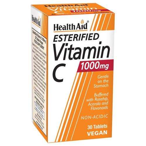 ESTERIFIED Vitamin C - Health Aid -  30 comprimidos (Anterior Ester C Plus)