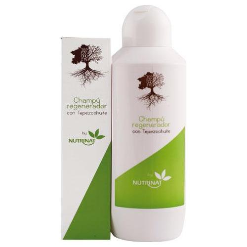Champú regenerador con Tepezcohuite - Nutrinat - 1000 ml.