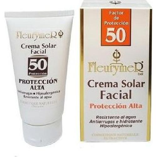Crema Solar Facial Spf-50 Tubo - Fleurymer - 80 Ml
