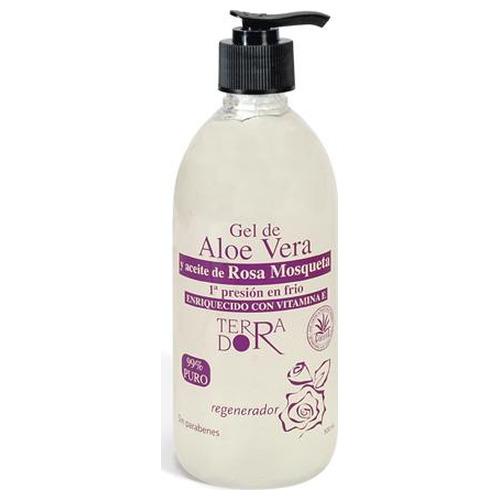 Gel Aloe Vera Y Rosa Mosqueta 500 Ml