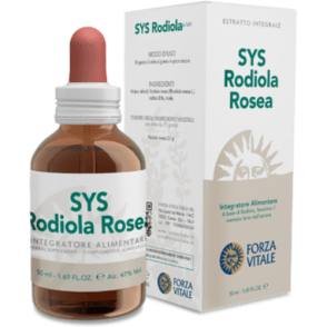 SYS Rodiola Rosea - Forza Vitale - 50 ml.